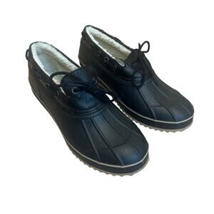 Comfortview Women's The Storm Waterproof Slip-On Size 9.5 Black READ